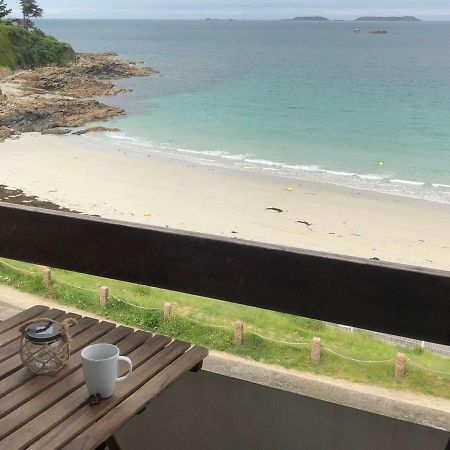 Studio Avec Balcon Et Vue Sur Mer, Plage De Trestrignel, Perros-Guirec - Fr-1-368-176 Exteriör bild